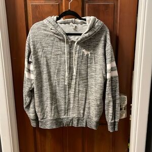 Grey Victoria’s Secret Pink sweatshirt size small over size fit